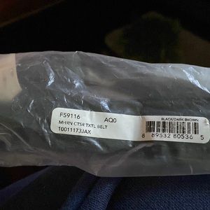 Coach belt! Brown/Black